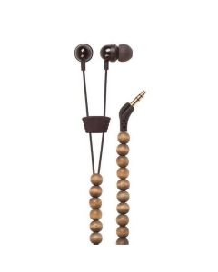 Wraps Premium Wooden Beads Wrap in Ear Headphone