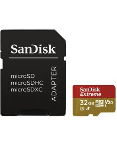 SanDisk MicroSDHC Extreme 32GB 100mb/60mb,U3,V30