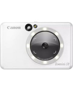 Canon Instant Camera Printer Zoemini S2 Pearl White