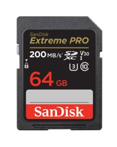 Sandisk SDXC extreme pro 64GB 200MB/S