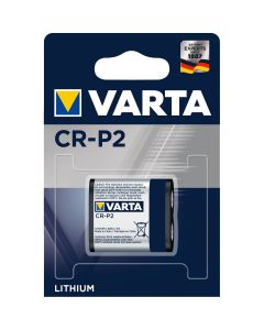 Varta CR-P2 6 volt Lithium batterij klein NR.6204