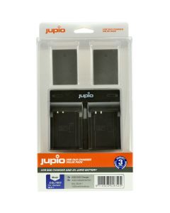 Jupio Kit: 2X Battery PS-BLN1 BLN-1 + USB Dual Charger