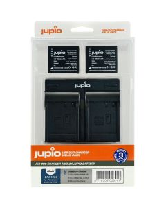 Jupio Kit: 2X Battery DMW-BLG10 + USB Dual Charger