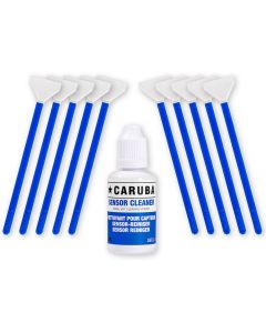 Caruba FullFrame Cleaning Swab Kit 10 Swabs 24MM+FLUID 30ml