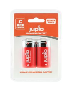 Jupio Rechargeable Batteries C 5000mAh 2 pcs