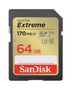 SanDisk Extreme 64GB SDHC 170MB/s 10