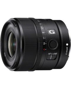 Sony E 15mm f/1.4 G APS-C Wide Angle Prime