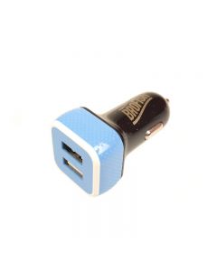 Brofish USB Carcharger Duo zwart/blauw