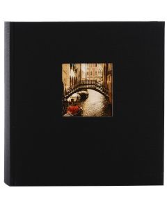 Goldbuch Bella Vista Foto Album 30x31 Zwart Zwarte bladen
